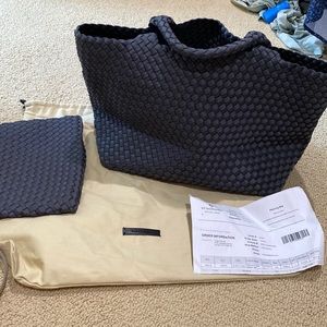 Naghedi St Barths Medium Tote in Pebble. GUC